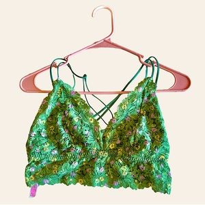 Victoria Secret PINK Lace Longline Bralette